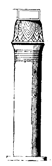 Fig 64.--Inverted campaniform capital, Karnak. 