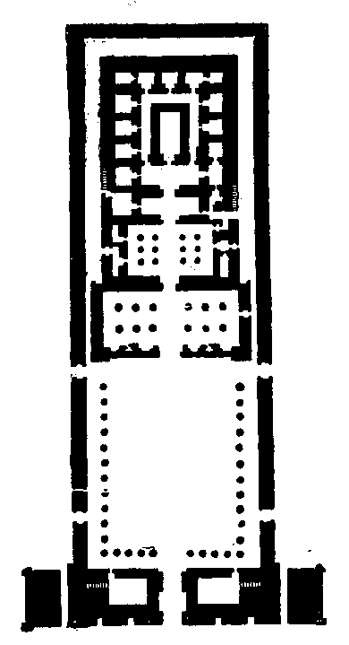 Fig 83.--Plan of temple, Edf�. 