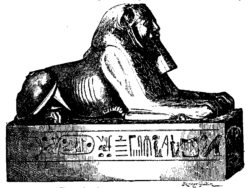 Fig 196.--One of the Tanis Sphinxes.